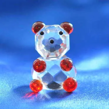Crystal Panda Figurine No. 1 - Standart