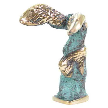 Bronze Nıke Figurine 14 cm - Standart - 5
