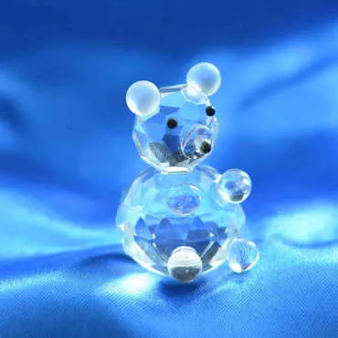 Toptan Kri̇stal Panda No:2 - Standart - 2