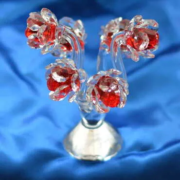 Crystal Rose Optacon Rose Figurine - Standart - 3