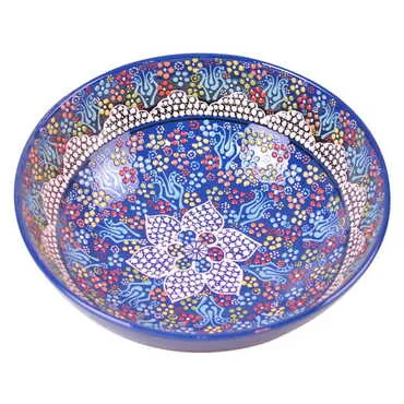 Turkish Ceramic Pearl Bowl 30 cm