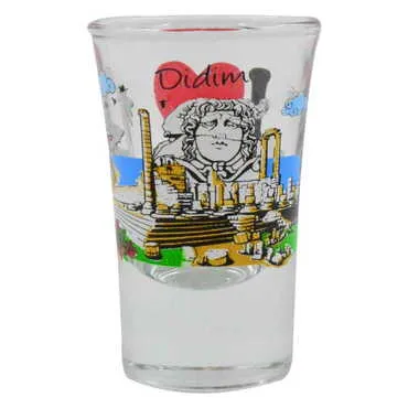 Didim Themed Custom Printed Shot Glass 45x70 mm - Standart - 2