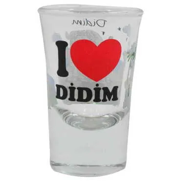 Didim Themed Custom Printed Shot Glass 45x70 mm - Standart - 3