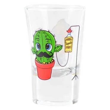 Funny Themed Custom Printed Shot Glass 45x70 mm - 2