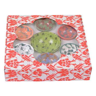 Ceramic Dalmatian Themed Bowl 7pcs 13cm-8 cm - Standart - 6
