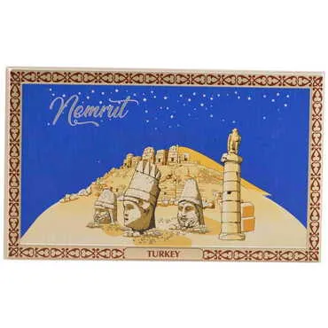 Mount Nemrut Silver Plated Desktop Decor 78x125 mm