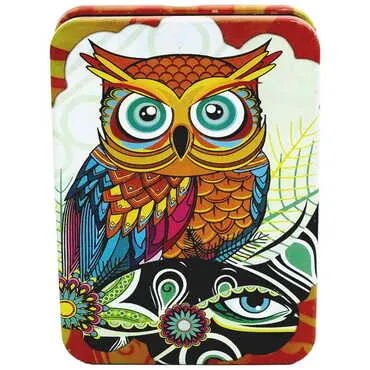 Notebook With Metal Cover Small Size 75x108 mm