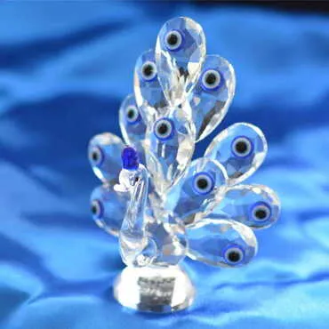 Crystal Peacock Figurine Set of 12 pcs No. 4 - Standart - 2