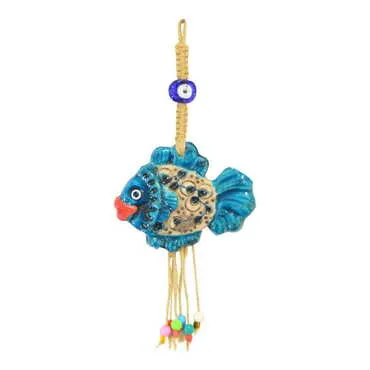 Turkish Macrame Turqouise Wall Hanging Decor