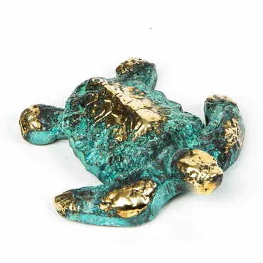 Toptan Myros Bronz Heykel Cartta Caretta 5 Cm