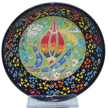 Turkish Ceramic Special Relief Bowl 13 Cm - 2