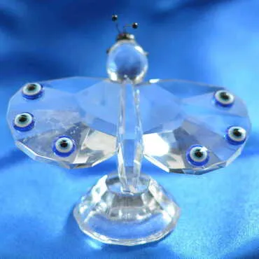 Crystal Butterfly Figurine Medium Size