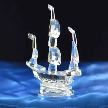 Crystal Ship Figurine - Standart - 2