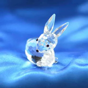 Crystal Rabbit Figurine No. 2 - Standart - 2