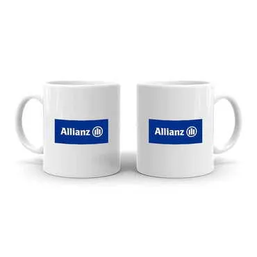 Promotional Custom Printed Ceramic Coffee Mug 82x90 mm