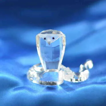 Crystal Cobra Figurine No. 3