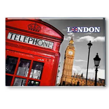 Toptan Şehre Özel Myros Dikdörtgen Magnet 80x55 mm - Standart - 2