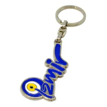 Izmir Themed Metal Customised Enamel Keychain