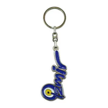 Izmir Themed Metal Customised Enamel Keychain - Standart - 3