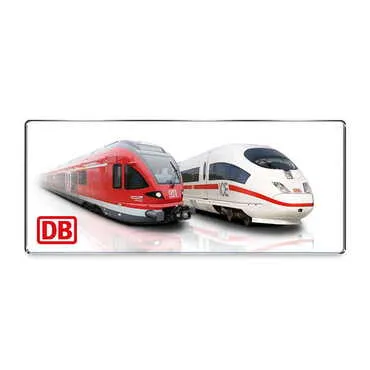 Promotional Epoxy Dome Panaromic Souvenir Fridge Magnet 120x50 cm