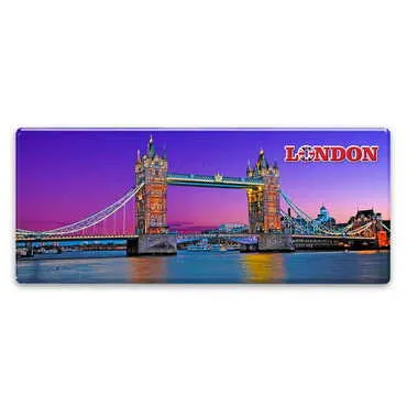 Toptan Şehre Özel Myros Panaromik Magnet 120x50 mm - Standart - 2