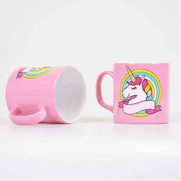 Unicorn Themed Ceramic Custom Printed Mug - 3