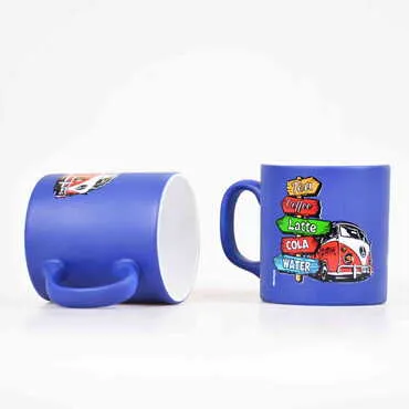 Volkswagen Beetle Themed Ceramic Custom Printed Mug - Standart - 2