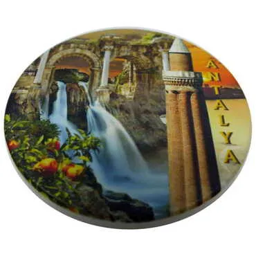 Toptan Antalya Temalı 16 Cm.serami̇k Ni̇hale