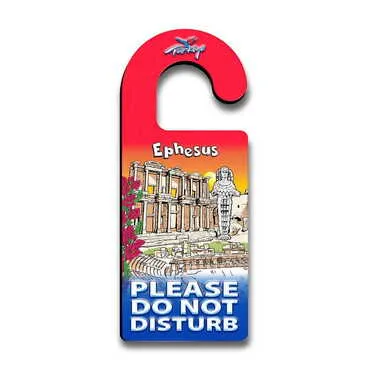 Ephesus Themed Wooden Customised Door Hanger 236x94 mm