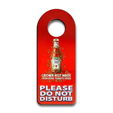 Promotional Wooden Customised Oval Door Sign Board 236x94 mm
