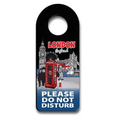 City Themed Wooden Customised Oval Door Sign Board 236x94 mm - Standart - 2