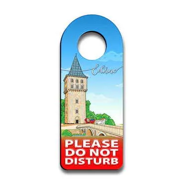 City Themed Wooden Customised Oval Door Sign Board 236x94 mm - Standart - 3