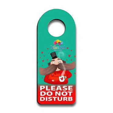 Theme Park Themed Wooden Customised Oval Door Sign Board 236x94 mm