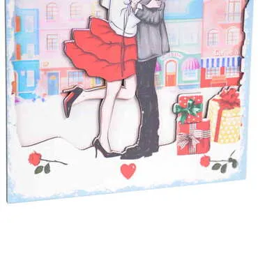 Sweetheart Themed Wooden Customised Door Sign Board 200x290 Mm - 2
