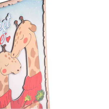 Sweetheart Themed Wooden Customised Door Sign Board 200x290 Mm - 5