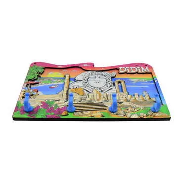 Didim Themed Customised Wooden Wall Keychain Holder - Standart - 2