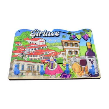 Şirince Themed Customised Wooden Wall Keychain Holder - Standart - 2