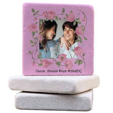 Mom Themed Customised Stone Coaster 100x100 mm