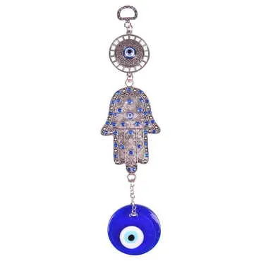 Metal Evil Eye Wall Hanging Decoration - 2