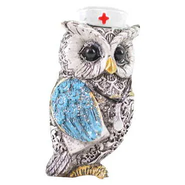 Polyester Owl Fridge Magnet 40x80 mm