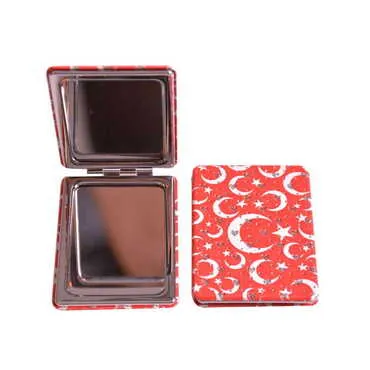 Turkey Themed Custom Printed Rectangle Pocket Mirror