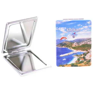 Kalkan Themed Custom Printed Rectangle Pocket Mirror