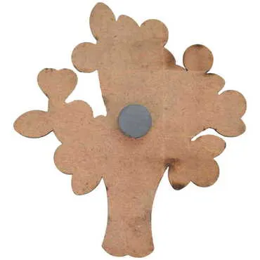 Adana Themed Wooden Engraved Souvenir Fridge Magnet - 2