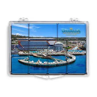 Toptan Otel Temalı Myros Kutulu Magnet Seti Sekizli