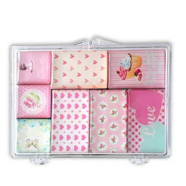 Customazible Epoxy Dome Souvenir Fridge Magnet Set of 8 pcs - Standart