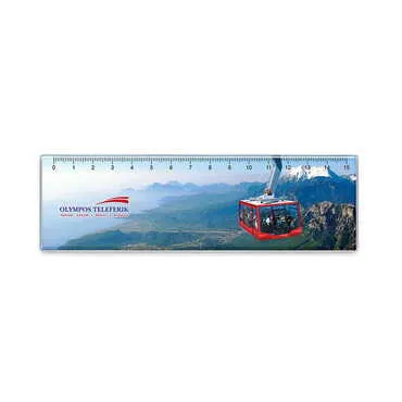 Toptan Teleferik Temalı Myros Cetvel Magnet 165x50 mm
