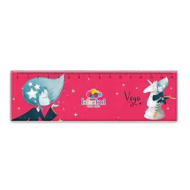 Toptan Tema Park Temalı Myros Cetvel Magnet 165x50 mm