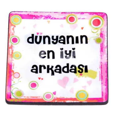 Toptan Arkadaşa Özel Myros Eva Magnet