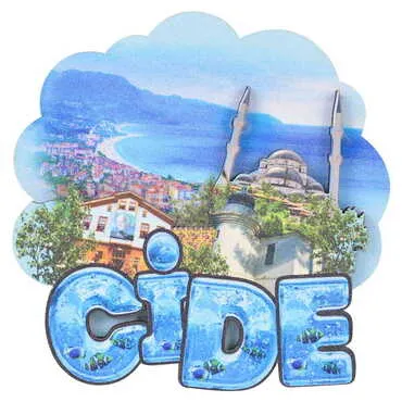 Cide Themed Wooden Customised 2D Souvenir Fridge Magnet