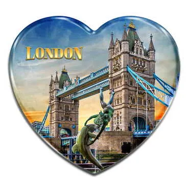 Toptan Londra Temalı Myros Magnet 40x37 mm - Standart - 4